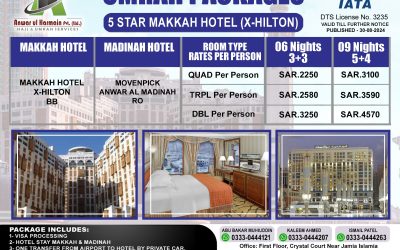 Makkah Hotel X Hilton & Makkah Tower Special