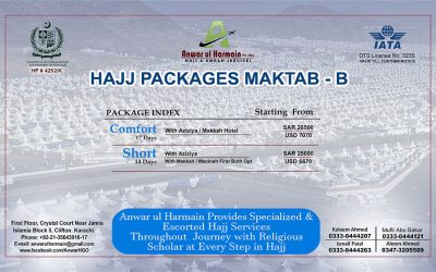 Hajj 2025 Package Maktab B